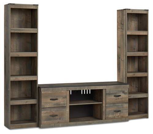 Trinell - Brown - 3-Piece Entertainment Center (EW0446W10) by Ashley