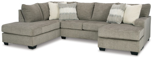 Creswell - Stone - 2-Piece Sectional with Chaise (15305S2) by Ashley