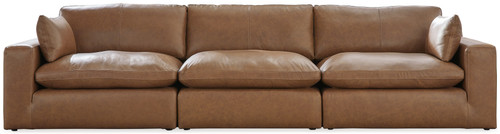 Emilia - Caramel - 3-Piece Sectional Sofa (30901S2) by Ashley