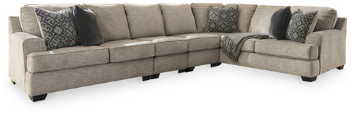 Bovarian - Stone - 4-Piece Sectional (56103S5) by Ashley