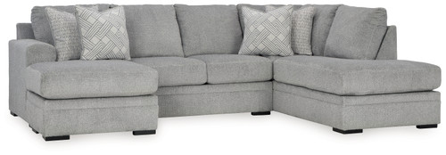 Casselbury - Cement - 2-Piece Sectional with Chaise (52906S1) by Ashley
