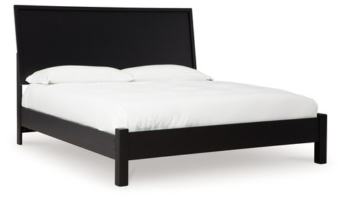 Danziar - Black - King Panel Bed (B1013B10) by Ashley