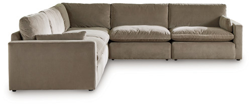 Sophie - Cocoa - 5-Piece Sectional (15706S5) by Ashley