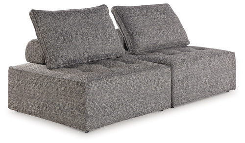 Bree Zee - Brown - 2-Piece Outdoor Sectional (P160P3) by Ashley