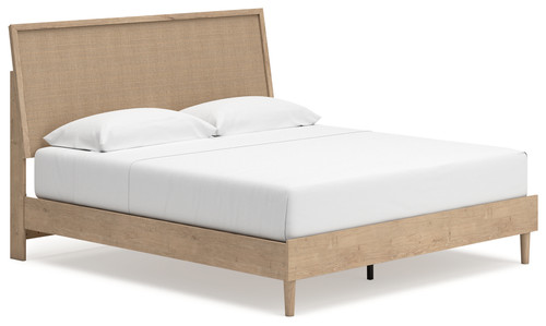 Cielden - Two-tone - King Panel Bed (B1199B5) by Ashley