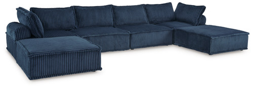 Bales - Navy - 6-Piece Modular Seating (A3000662A5) by Ashley