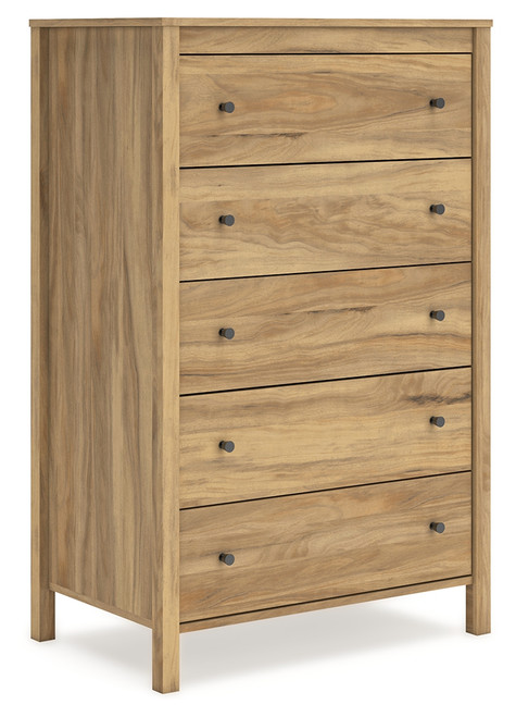 Bermacy - Light Brown - Chest of Drawers (EB1760-245) by Ashley