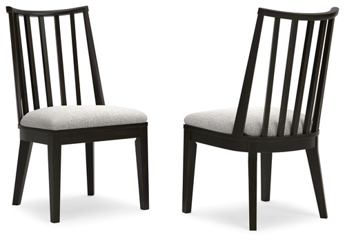 Galliden - Black - Dining Chair (Set of 2) (D841-01) by Ashley