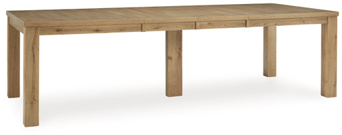 Galliden - Light Brown - Dining Extension Table (D841-35) by Ashley