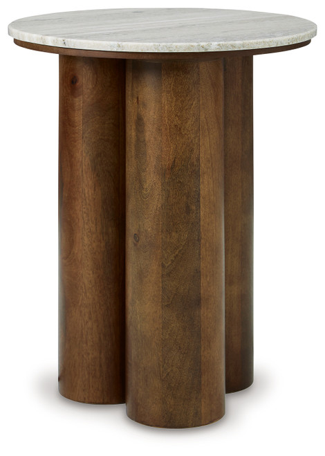 Henfield - Beige/Brown - Accent Table (A4000623) by Ashley