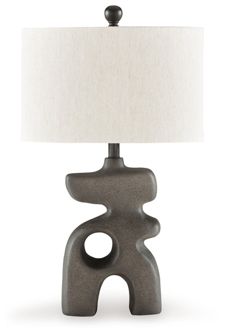 Danacy - Distressed Black - Table Lamp (L235754) by Ashley