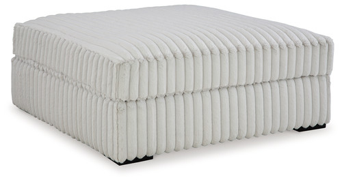 Stupendous - Alloy - Oversized Accent Ottoman (2590308) by Ashley