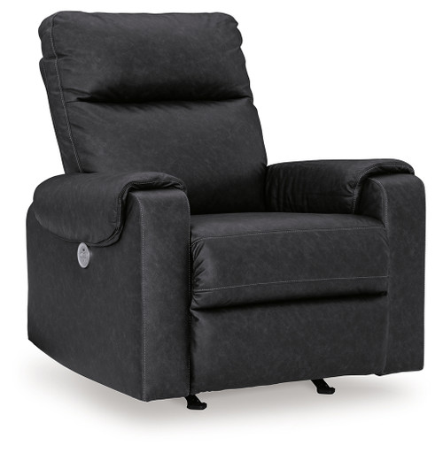 Axtellton - Carbon - Power Recliner (3410598) by Ashley