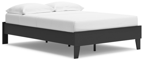 Socalle - Black - Full Platform Bed (EB1865-112) by Ashley