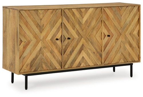 Cadewick - Natural - Accent Cabinet (A4000570) by Ashley