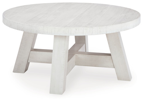 Jallison - Off White - Coffee Table (T727-8) by Ashley