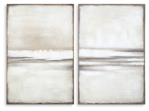 Brockdunn - Tan/Brown - Wall Art (Set of 2) (A8000403) by Ashley