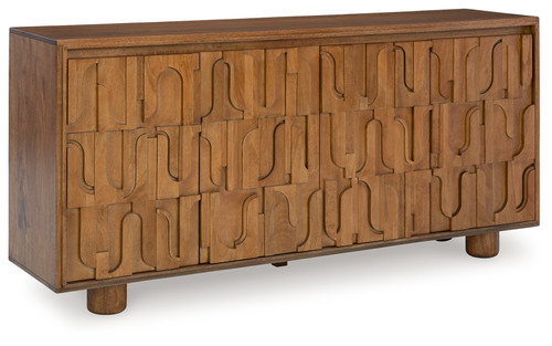 Gadburg - Medium Brown - Accent Cabinet (A4000583) by Ashley
