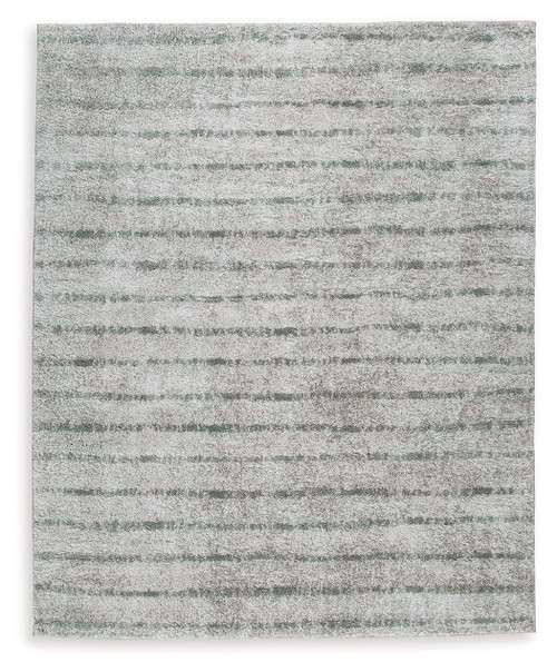 Laddway - Cream/Green - 8' x 10' Rug (R406881) by Ashley