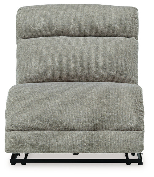 Colleyville - Stone - 5-Piece Power Reclining Sectional with Chaise (54405S20) by Ashley