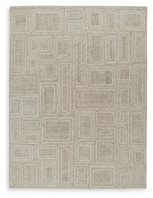 Brickburgh - Gray/Ivory/Honey - 8' x 10' Rug (R406901) by Ashley