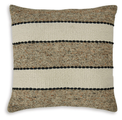 Rueford - Brown/Black/Natural - Pillow (A1001063P) by Ashley