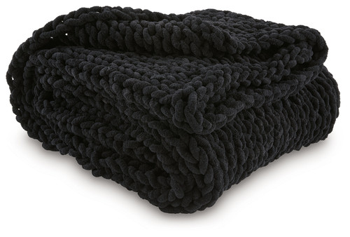 Chaddon - Black - Throw (A1001061T) by Ashley
