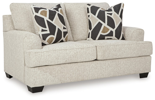 Heartcort - Quartz - Loveseat (4460435) by Ashley