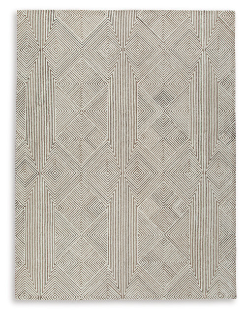 Jadott - Beige/Brown - 8' x 10' Rug (R406801) by Ashley