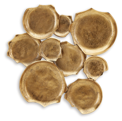 Gageton - Antique Gold Finish - Wall Decor (A8010335) by Ashley