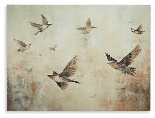 Collmund - Gray/Brown - Wall Art (A8000413) by Ashley