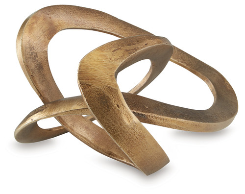 Dunnruck - Antique Brass Finish - Sculpture (A2000686) by Ashley