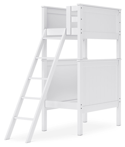 Nextonfort - White - Twin over Twin Display Bunk Bed - IN STORE ONLY (B396B10) by Ashley