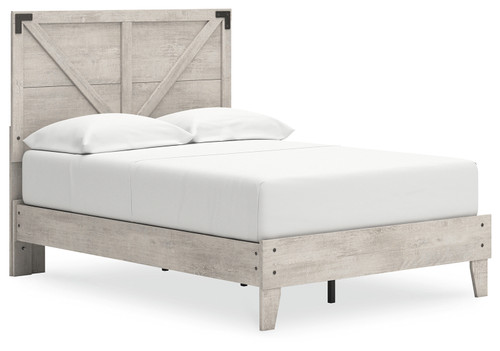 Shawburn - Gray - Full Platform Bed (EB4123B1) by Ashley