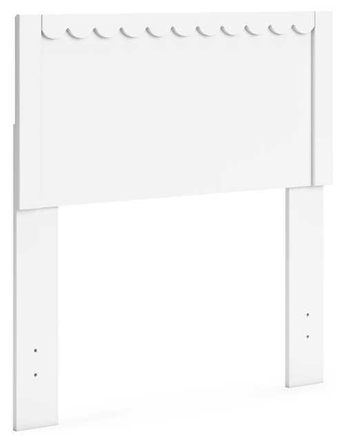 Hallityn - White - Twin Panel Headboard (EB1810-155) by Ashley