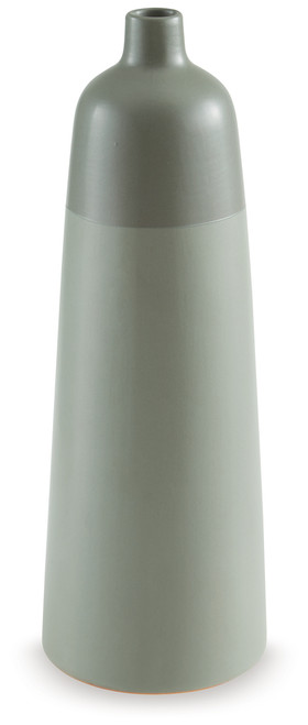Peerland - Sage Green - Vase (A2000655) by Ashley