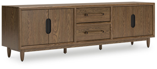 Roanhowe - Brown - 85" TV Stand (W769-68) by Ashley