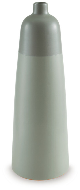 Peerland - Sage Green - Vase (A2000656) by Ashley
