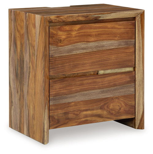 Dressonni - Brown - Nightstand (B790-92) by Ashley