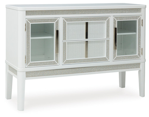 Chalanna - White - Dining Server (D822-60) by Ashley