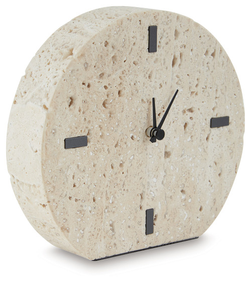 Donfordson - Beige - Table Clock (A2000660C) by Ashley