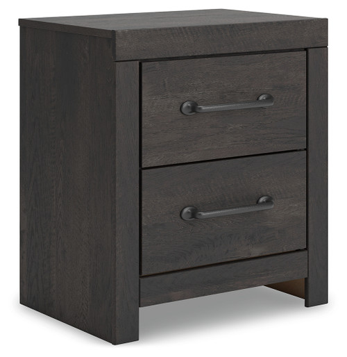 Hollivern - Dark Gray - Nightstand (PCB2108-92) by Ashley