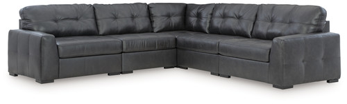 Brindley Pier - Fog - 5-Piece Sectional (99503S3) by Ashley