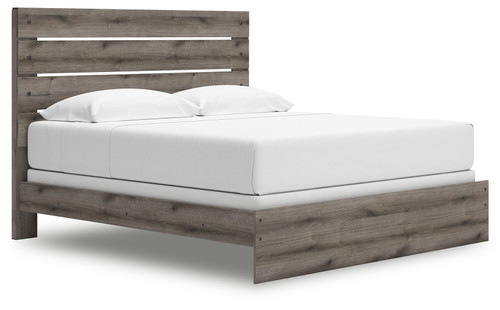 Graystorm - Brown Gray - King Panel Bed (PCB2405B8) by Ashley