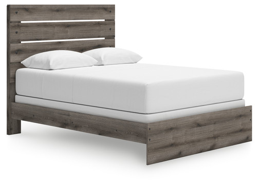 Graystorm - Brown Gray - Queen Panel Bed (PCB2405B2) by Ashley