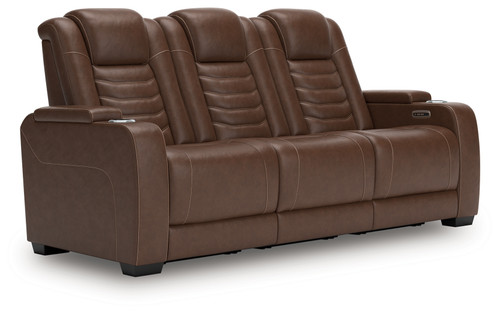 High Impact - Tobacco - Power Reclining Sofa (U1060115) by Ashley