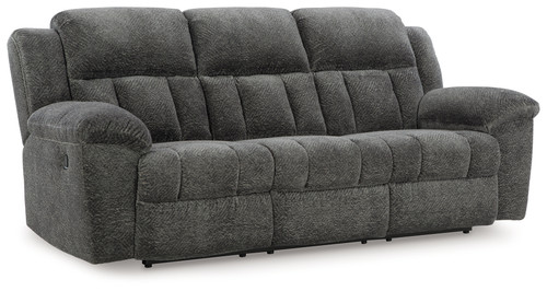 Frohn - Graphite - Reclining Sofa (3740688) by Ashley