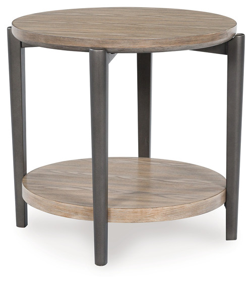 Dyonton - Light Grayish Brown - End Table (T574-6) by Ashley