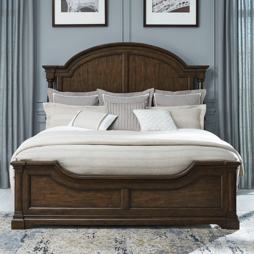 Arden Road - Satin Cherry - Queen Poster Bed (512-BR-QPS) by Liberty Furniture
