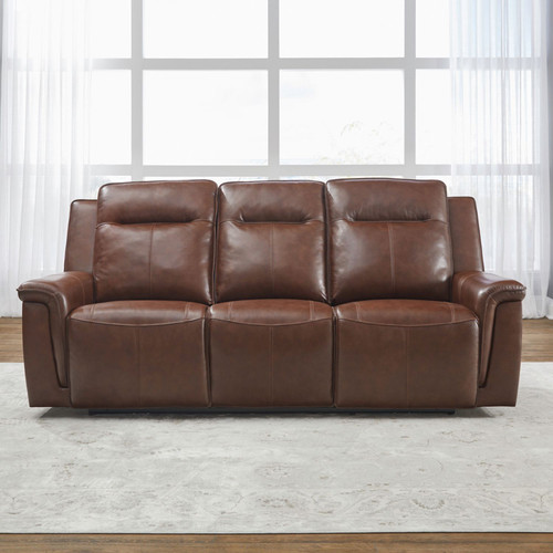 Avery - Cognac Leather - Sofa P2 - Cognac (7001CG-32P) by Liberty Furniture